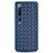 Funda Silicona Goma de Cuero Carcasa S07 para Xiaomi Mi 10 Azul