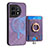 Funda Silicona Goma de Cuero Carcasa SD1 para OnePlus 11 5G Purpura Claro