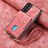 Funda Silicona Goma de Cuero Carcasa SD1 para Samsung Galaxy S24 5G Rosa