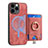 Funda Silicona Goma de Cuero Carcasa SD17 para Apple iPhone 15 Pro Rosa