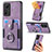 Funda Silicona Goma de Cuero Carcasa SD2 para Xiaomi Redmi Note 12S Purpura Claro