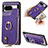 Funda Silicona Goma de Cuero Carcasa SD3 para Google Pixel 8 5G Morado