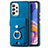 Funda Silicona Goma de Cuero Carcasa SD4 para Samsung Galaxy A23 5G Azul