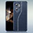 Funda Silicona Goma de Cuero Carcasa WL1 para Huawei Honor 100 Pro 5G Azul