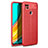 Funda Silicona Goma de Cuero Carcasa WL1 para Xiaomi Redmi 9C Rojo