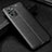 Funda Silicona Goma de Cuero Carcasa WL1 para Xiaomi Redmi Note 10 4G Negro