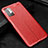Funda Silicona Goma de Cuero Carcasa WL1 para Xiaomi Redmi Note 10 5G Rojo