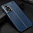 Funda Silicona Goma de Cuero Carcasa WL1 para Xiaomi Redmi Note 11 Pro 4G Azul