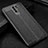 Funda Silicona Goma de Cuero Carcasa WL2 para Xiaomi Redmi 9 Prime India Negro