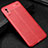 Funda Silicona Goma de Cuero Carcasa WL2 para Xiaomi Redmi 9A Rojo