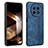 Funda Silicona Goma de Cuero Carcasa YZ1 para Huawei Nova Y91 Azul