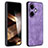 Funda Silicona Goma de Cuero Carcasa YZ1 para OnePlus Nord CE 3 5G Purpura Claro