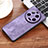 Funda Silicona Goma de Cuero Carcasa YZ1 para Xiaomi Mi 13 Ultra 5G Purpura Claro