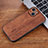 Funda Silicona Goma de Cuero Carcasa YZ2 para Apple iPhone 16 Pro Max Marron