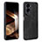 Funda Silicona Goma de Cuero Carcasa YZ2 para Huawei Honor 90 Lite 5G Negro