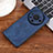 Funda Silicona Goma de Cuero Carcasa YZ2 para Huawei Mate 60 Pro Azul