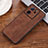 Funda Silicona Goma de Cuero Carcasa YZ2 para Xiaomi Redmi K60 Ultra 5G Marron