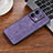 Funda Silicona Goma de Cuero Carcasa YZ2 para Xiaomi Redmi Note 13 5G Purpura Claro