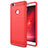 Funda Silicona Goma para Huawei Honor V8 Max Rojo