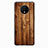 Funda Silicona Goma Patron de Grano de Madera para OnePlus 7T Multicolor