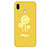 Funda Silicona Goma Patron de Moda Carcasa S01 para Huawei Nova 3e Amarillo