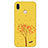 Funda Silicona Goma Patron de Moda Carcasa S03 para Huawei Nova 3e Amarillo