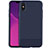 Funda Silicona Goma Twill para Apple iPhone Xs Azul