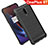 Funda Silicona Goma Twill para OnePlus 6T Negro