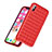 Funda Silicona Goma Twill R02 para Apple iPhone X Rojo