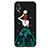 Funda Silicona Goma Vestido de Novia Carcasa para Huawei P20 Lite Verde