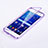 Funda Silicona Transparente Cubre Entero para Samsung Galaxy Grand Prime SM-G530H Morado