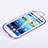 Funda Silicona Transparente Cubre Entero para Samsung Galaxy S3 4G i9305 Morado