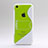 Funda Silicona Transparente S-Line con Soporte para Apple iPhone 5C Blanco