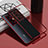 Funda Silicona Ultrafina Carcasa Transparente AN1 para Vivo X70 Pro+ Plus 5G Rojo