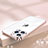Funda Silicona Ultrafina Carcasa Transparente Bling-Bling LD2 para Apple iPhone 15 Pro Oro Rosa