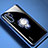 Funda Silicona Ultrafina Carcasa Transparente con Magnetico Anillo de dedo Soporte C01 para Huawei P30 Pro New Edition Azul