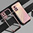 Funda Silicona Ultrafina Carcasa Transparente D01 para Huawei Honor V40 5G Oro Rosa