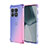 Funda Silicona Ultrafina Carcasa Transparente Gradiente para OnePlus 10 Pro 5G Purpura Claro