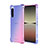 Funda Silicona Ultrafina Carcasa Transparente Gradiente para Sony Xperia 1 IV SO-51C Rosa