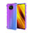 Funda Silicona Ultrafina Carcasa Transparente Gradiente para Xiaomi Poco X3 Pro Morado