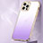 Funda Silicona Ultrafina Carcasa Transparente Gradiente S01 para Apple iPhone 13 Pro Max Morado