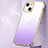 Funda Silicona Ultrafina Carcasa Transparente Gradiente S01 para Apple iPhone 14 Plus Morado