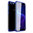 Funda Silicona Ultrafina Carcasa Transparente H01 para Huawei Honor V10 Azul