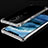 Funda Silicona Ultrafina Carcasa Transparente H01 para Nokia X5 Plata