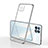 Funda Silicona Ultrafina Carcasa Transparente H01 para Oppo Reno4 SE 5G Plata