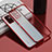 Funda Silicona Ultrafina Carcasa Transparente H01 para Xiaomi Redmi Note 10T 5G Rojo