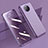 Funda Silicona Ultrafina Carcasa Transparente H01 para Xiaomi Redmi Note 9 5G Morado