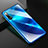 Funda Silicona Ultrafina Carcasa Transparente H02 para Huawei Nova 6 Azul