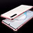 Funda Silicona Ultrafina Carcasa Transparente H02 para Samsung Galaxy Note 10 Oro Rosa