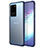 Funda Silicona Ultrafina Carcasa Transparente H02 para Samsung Galaxy S20 Ultra Azul